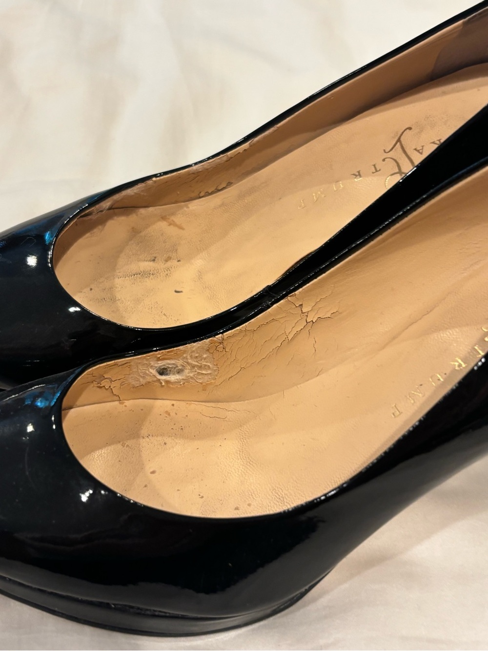 Ivanka Trump Black Patent Leather High Heel Pumps - Picture 2 of 13
